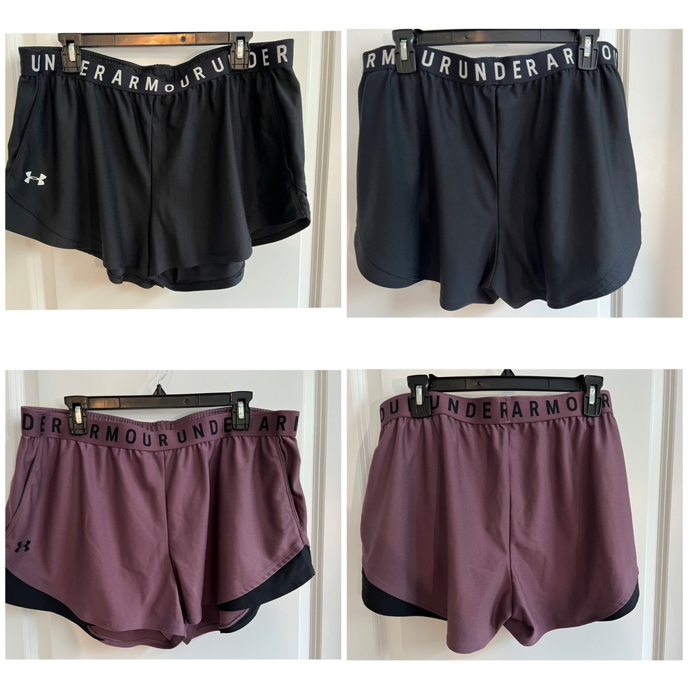 ☀️☀️Two XXL Under Armour running shorts.☀️